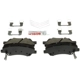 Purchase Top-Quality BOSCH - BE2190H - Front Ceramic Pads pa8