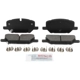 Purchase Top-Quality BOSCH - BE2314H - Ceramic Front Disc Brake Pads pa1