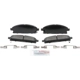Purchase Top-Quality BOSCH - BE691H - Front Ceramic Pads pa5