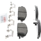 Purchase Top-Quality BOSCH - BE691H - Front Ceramic Pads pa6