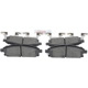 Purchase Top-Quality BOSCH - BE691H - Front Ceramic Pads pa8