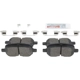 Purchase Top-Quality BOSCH - BE741H - Front Ceramic Pads pa13