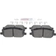 Purchase Top-Quality BOSCH - BE884H - Front Ceramic Pads pa7