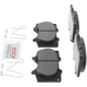 Purchase Top-Quality BOSCH - BE976H - Front Ceramic Pads pa12