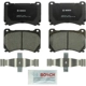 Purchase Top-Quality Front Ceramic Pads by BOSCH - BP1396 pa4