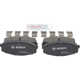 Purchase Top-Quality BOSCH - BP207 - Front Ceramic Pads pa2