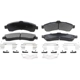 Purchase Top-Quality ULTRA STOP - ULT862H - Brake Pad with Hardware Kit pa2