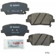 Purchase Top-Quality BOSCH - BC1432 - Front Ceramic Pads pa3