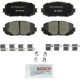 Purchase Top-Quality BOSCH - BC1625 - Front Ceramic Pads pa5