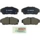 Purchase Top-Quality Front Ceramic Pads by BOSCH - BC617 pa1