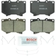 Purchase Top-Quality Front Ceramic Pads by BOSCH - BC812 pa1