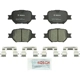 Purchase Top-Quality Front Ceramic Pads by BOSCH - BC817 pa4