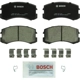 Purchase Top-Quality Front Ceramic Pads by BOSCH - BC904 pa1