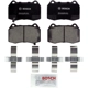 Purchase Top-Quality Front Ceramic Pads by BOSCH - BC960 pa2