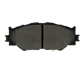 Purchase Top-Quality BOSCH - BE1178H - Front Ceramic Pads pa10