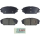 Purchase Top-Quality Front Ceramic Pads by BOSCH - BE1301 pa1