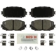 Purchase Top-Quality Front Ceramic Pads by BOSCH - BE1628H pa8