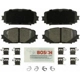 Purchase Top-Quality Front Ceramic Pads by BOSCH - BE1628H pa9