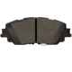 Purchase Top-Quality BOSCH - BE2076H - Front Ceramic Pads pa1