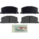 Purchase Top-Quality BOSCH - BE242 - Front Ceramic Pads pa1