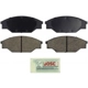 Purchase Top-Quality Front Ceramic Pads by BOSCH - BE438 pa4