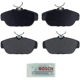 Purchase Top-Quality Front Ceramic Pads by BOSCH - BE542 pa4