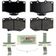 Purchase Top-Quality BOSCH - BE611H - Front Ceramic Pads pa7