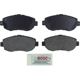 Purchase Top-Quality Front Ceramic Pads by BOSCH - BE619 pa1