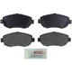 Purchase Top-Quality Front Ceramic Pads by BOSCH - BE619 pa4