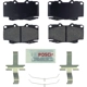 Purchase Top-Quality Front Ceramic Pads by BOSCH - BE799H pa1