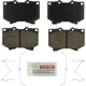 Purchase Top-Quality Front Ceramic Pads by BOSCH - BE812H pa1
