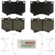 Purchase Top-Quality Front Ceramic Pads by BOSCH - BE812H pa4