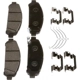 Purchase Top-Quality BRAKEBEST - SC1401 - Front Ceramic Brake Pads pa4