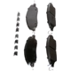 Purchase Top-Quality BRAKEBEST - SC1463 - Front Ceramic Brake Pads pa5