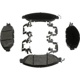 Purchase Top-Quality BRAKEBEST - SC1649 - Front Ceramic Brake Pads pa3