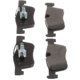 Purchase Top-Quality BRAKEBEST - SC1922 - Front Ceramic Pads pa4