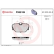 Purchase Top-Quality Front Ceramic Pads by BREMBO - P06010N pa2