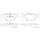 Purchase Top-Quality Front Ceramic Pads by BREMBO - P06012N pa4