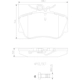 Purchase Top-Quality Front Ceramic Pads by BREMBO - P06017N pa1