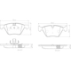 Purchase Top-Quality Front Ceramic Pads by BREMBO - P06036N pa2