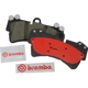 Purchase Top-Quality Front Ceramic Pads by BREMBO - P06058N pa4