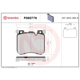 Purchase Top-Quality Front Ceramic Pads by BREMBO - P06077N pa2