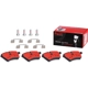 Purchase Top-Quality Front Ceramic Pads by BREMBO - P06086N pa1
