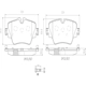 Purchase Top-Quality Front Ceramic Pads by BREMBO - P06093N pa3