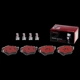 Purchase Top-Quality Front Ceramic Pads by BREMBO - P06093N pa5