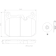 Purchase Top-Quality Front Ceramic Pads by BREMBO - P06097N pa1