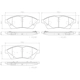 Purchase Top-Quality Front Ceramic Pads by BREMBO - P09010N pa3