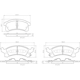 Purchase Top-Quality Front Ceramic Pads by BREMBO - P09012N pa2