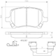 Purchase Top-Quality Front Ceramic Pads by BREMBO - P10014N pa3