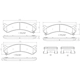 Purchase Top-Quality Front Ceramic Pads by BREMBO - P10026N pa4